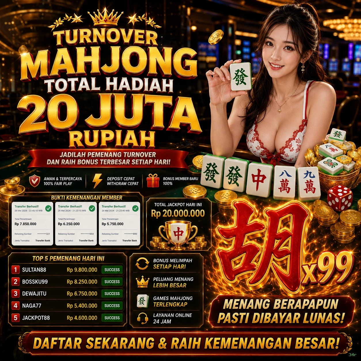 Strategi Menang Bermain di 34r untuk Pemula