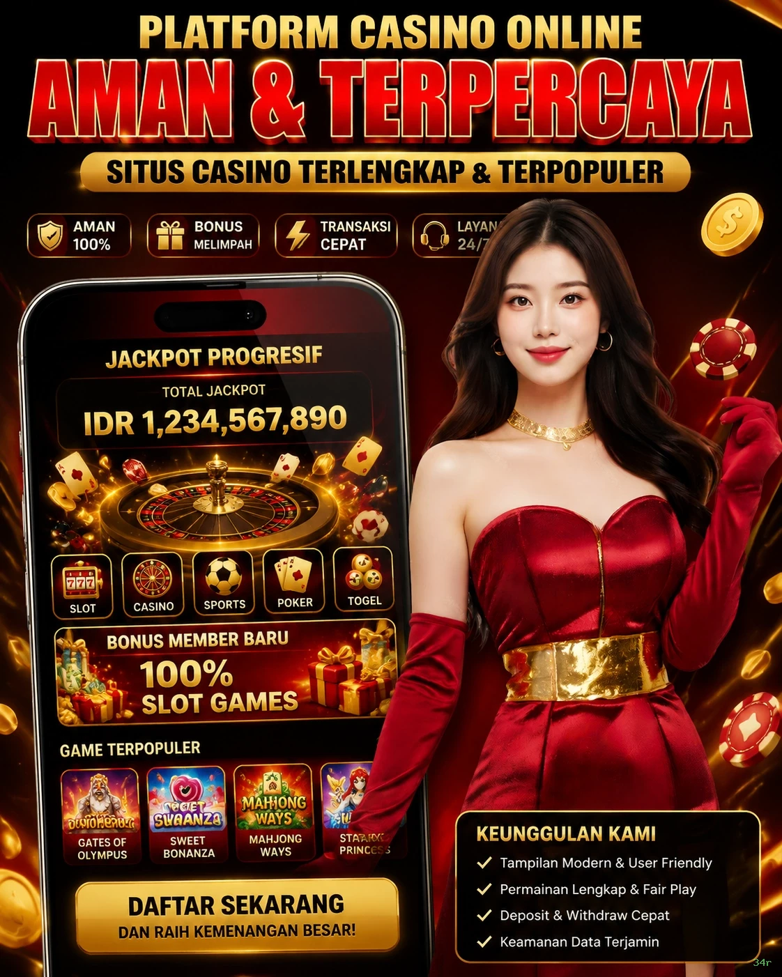 Bagaimana 34r Menawarkan Pengalaman Bermain yang Optimal